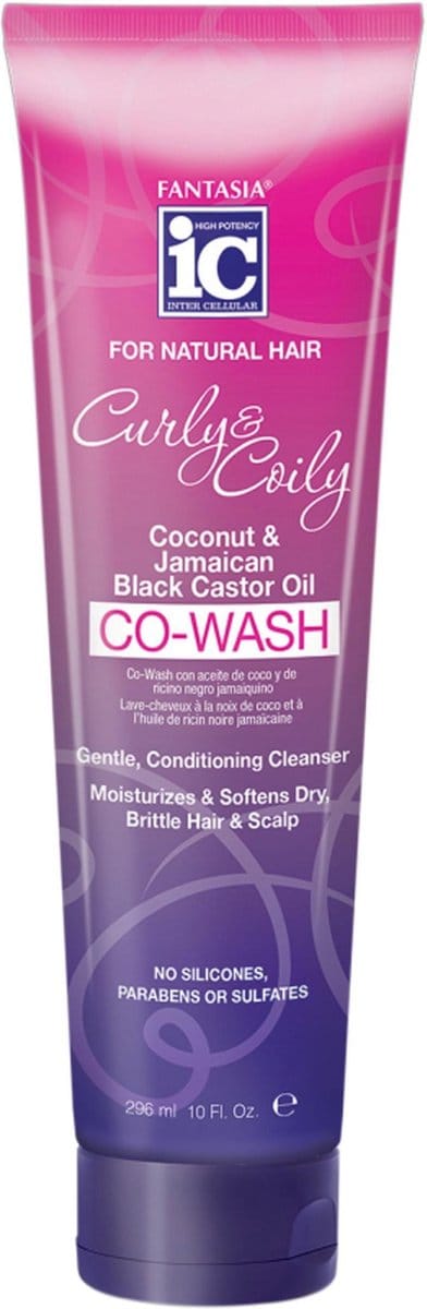 FANTASIA IC - CURLY & COILY CO WASH 10OZ