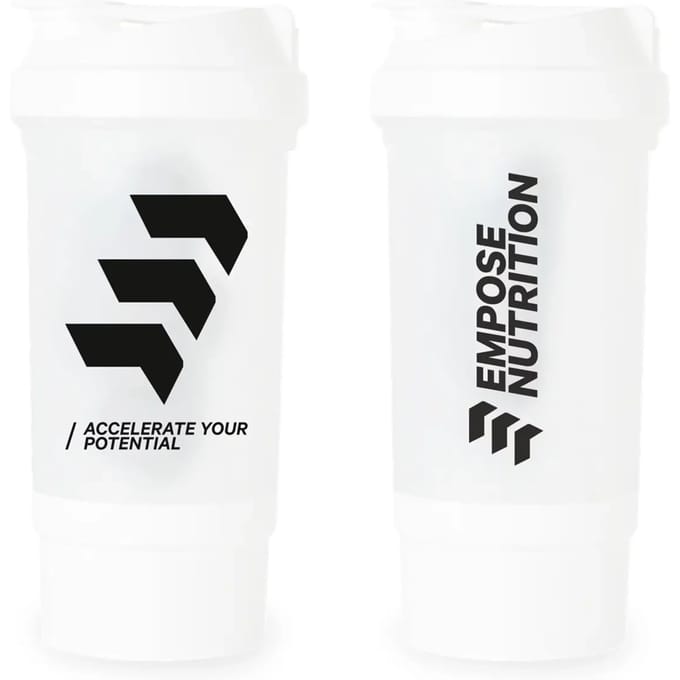 Empose Nutrition Shake Beker - 650 ml - White - Shaker Proteine
