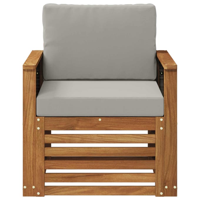 vidaXL - Buiten - Midden - Sofa - Naturel