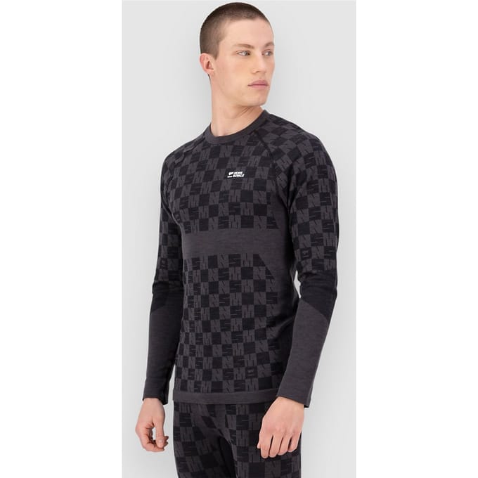 Mons Royale Ascender Merino Thermo Shirt grijs