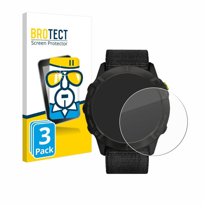 BROTECT - Glas Screenprotector voor Garmin Enduro - Gehard Beschermglas 9H 3 Stuks