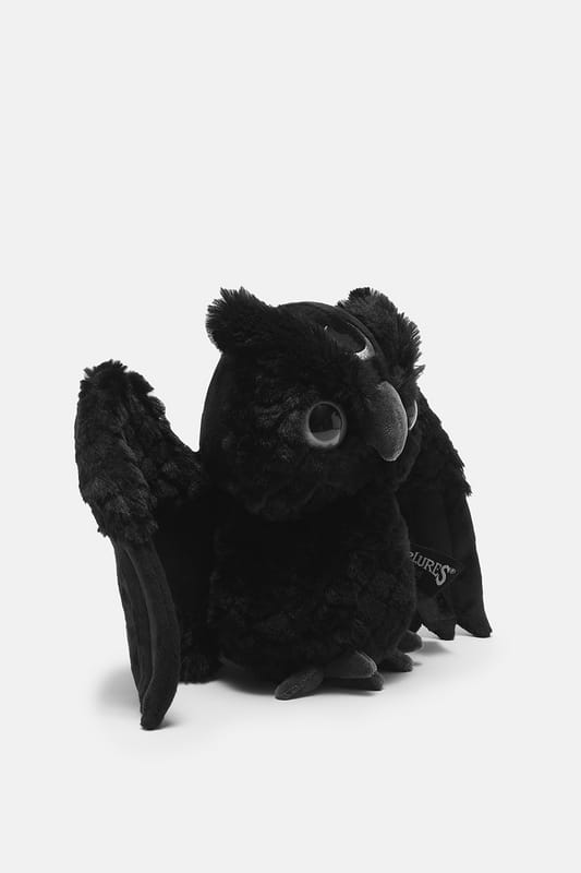 Killstar Pluchen figuur - Kreeptures - Owlman Plush - voor Geen - zwart-rood