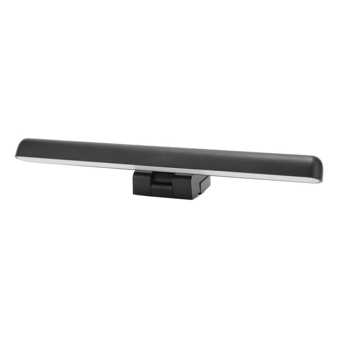 Barre lumineuse pour écran d'ordinateur portable, source lumineuse asymétrique professionnelle, interrupteur tactile, interface de type C white