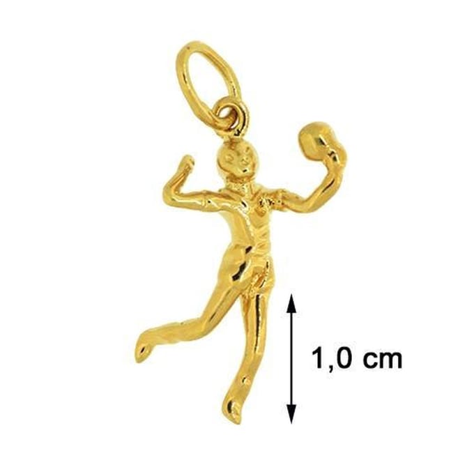 Blinx Jewels Vergulden Hanger Volleyballer