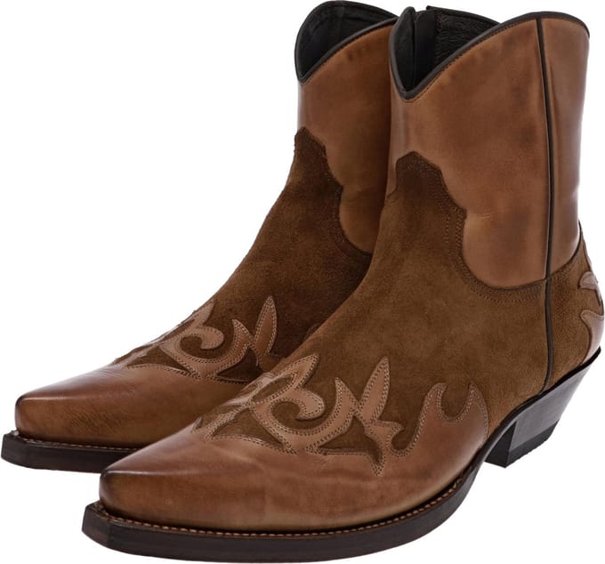 FB Fashion Boots EMILIO western enkellaars cognac - 43 EU