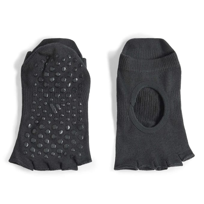 Adidas Performance Dames Yoga Pilates 5 Teensokken - Dames - Grijs