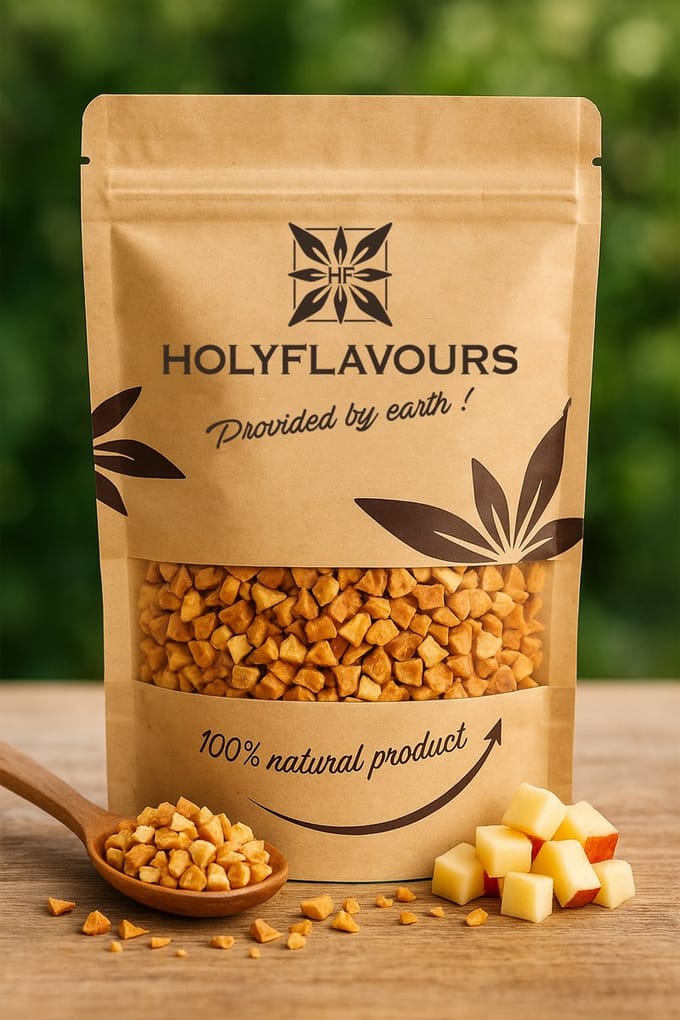 Appelblokjes - 100 gram - Holyflavours