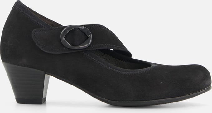 Gabor Pumps zwart Suede - Dames - Maat 39