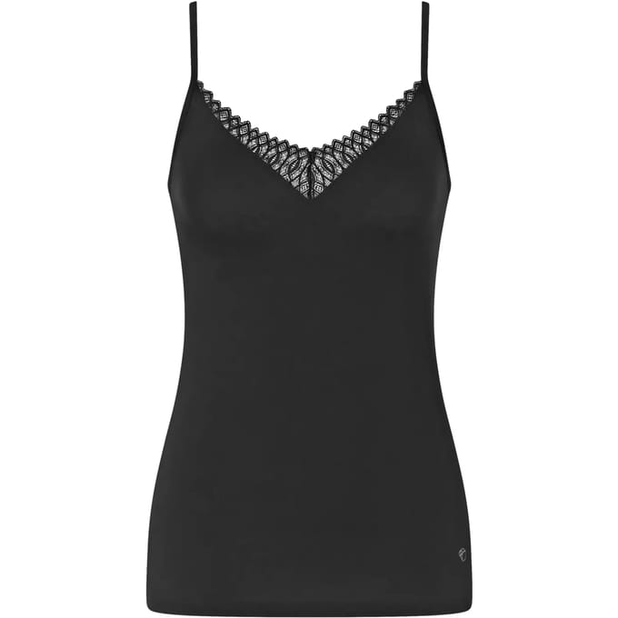 Triumph Aura Spotlight Camisole Dames Nachthemd - Zwart - Maat 36