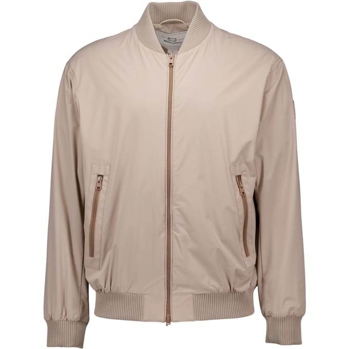 Woolrich Matt Bomberjacks Beige Cfwoou0893mrut3107