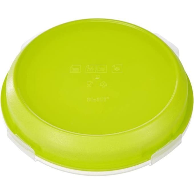 Boite à tortilla - IBILI - Diam 21,5 cm - Plastique - Vert - Design contemporain