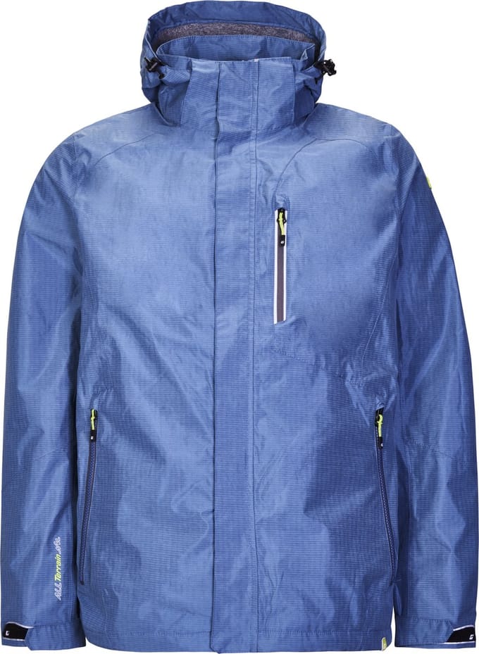 Killtec heren zomerjas - functionele zomerjas heren - 34723 - staalblauw - maat XXL