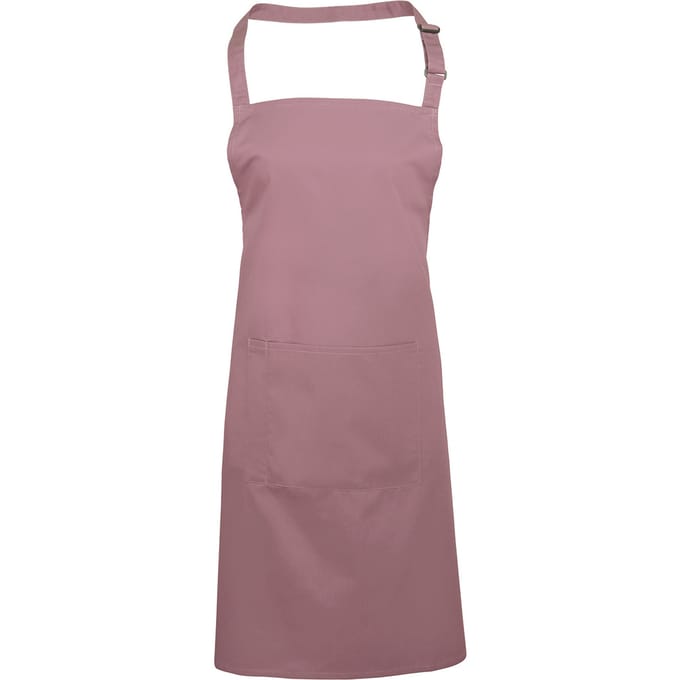 Premier Dames/Dames Kleuren Bipschort Met Zak / Werkkleding (Rose)
