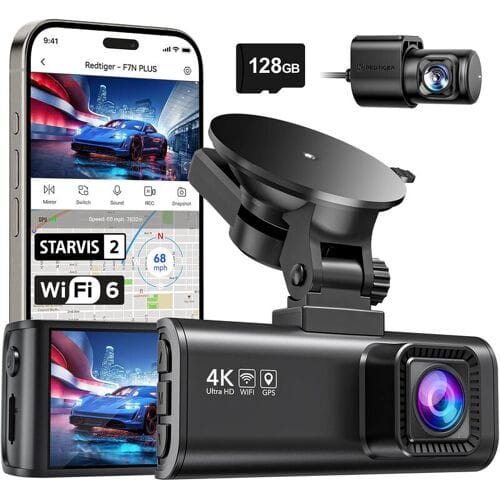 REDTIGER F7NP(V07) dashcam, uitvoering met één lens