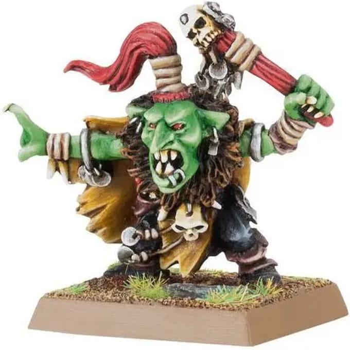 Figurine Games Workshop Warhammer ToW - Orc & Gobelin : Chamanes Gobelins