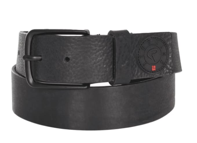 Redskins E Lederen Riem Heren | Zwart | Maat: 85