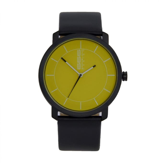 Horloge 666BARCELONA 666-325. Kwarts, Kleur geel. Man. yellow