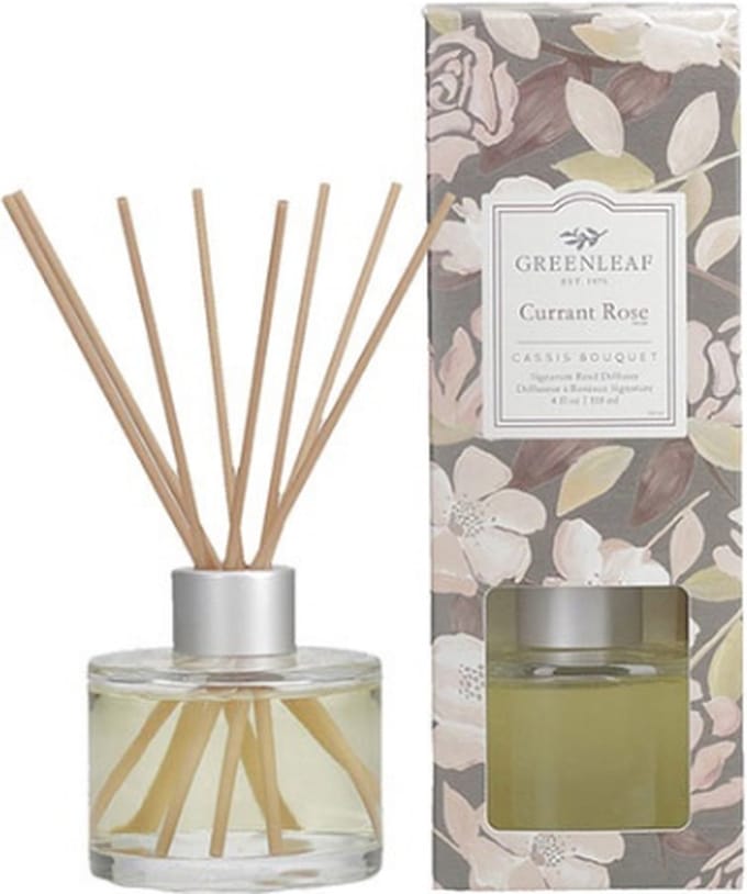 Greenleaf Geurstokjes / Reed Diffuser Currant Rose