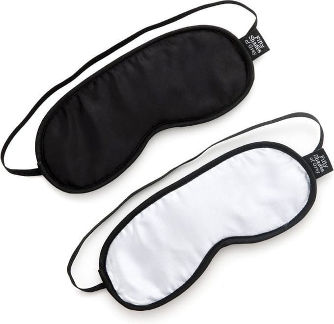 Fifty Shades of Grey zachte blinddoek duopak
