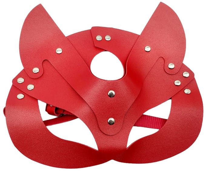 Kiotos - Kattenmasker - Rood