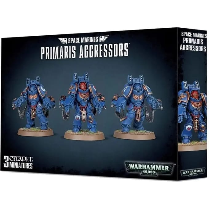 Set van 3 figuurtjes 107 stuks Games Workshop Warhammer 40k - Space Marine Primaris Aggressors