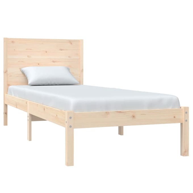 vidaXL - Bedframe - zonder - matras - massief - grenenhout - 90x200 - cm