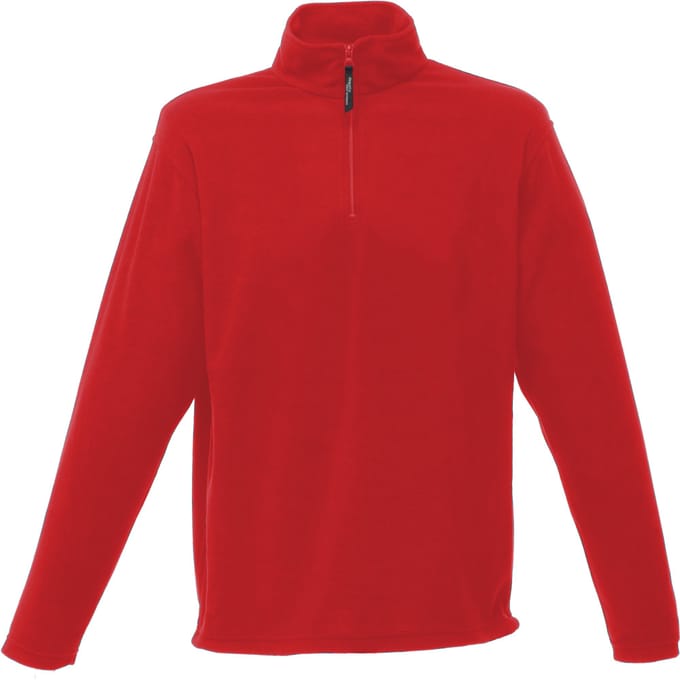 Regatta Heren 170 Series Anti-pill Zip Neck Micro Fleece (Klassiek rood)