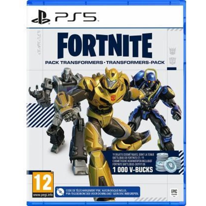 Sony PlayStation 5 PS5 Fortnite - Transformers Pack (code in box) Games