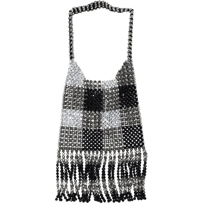 FELIPA Handtas Dames zwart melange
