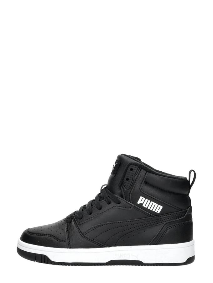 - Puma Rebound V6 Mid Wtr Jr Zwart 38