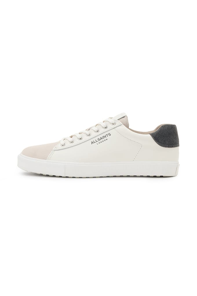 AllSaints Tucker Low Top White/chalk White Größe: 41 | Trainers Outlet | Herren | Weiß
