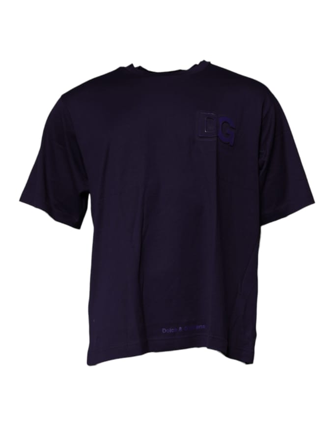 Gegraveerd Logo T-shirt met Korte Mouwen