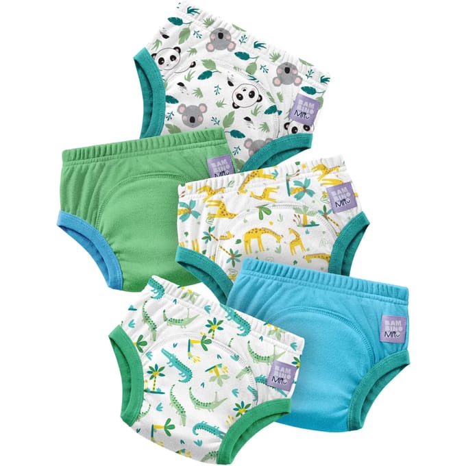 Wasbare Trainingbroek Aventura voor baby Bambino Mio (x5)