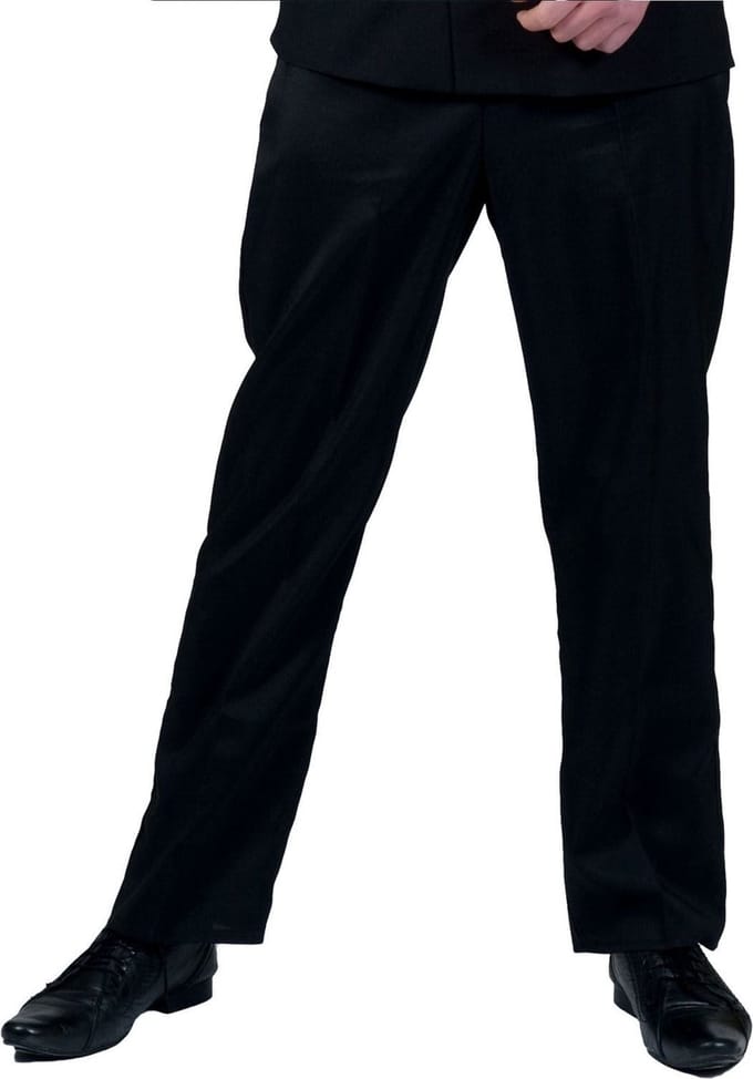 Zwarte disco broek kind