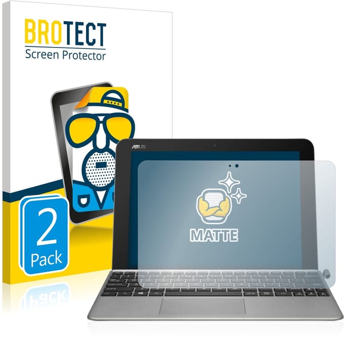 BROTECT - Screenprotector voor ASUS Transformer Mini T102HA - Folie Beschermfolie matte 2 Stuks