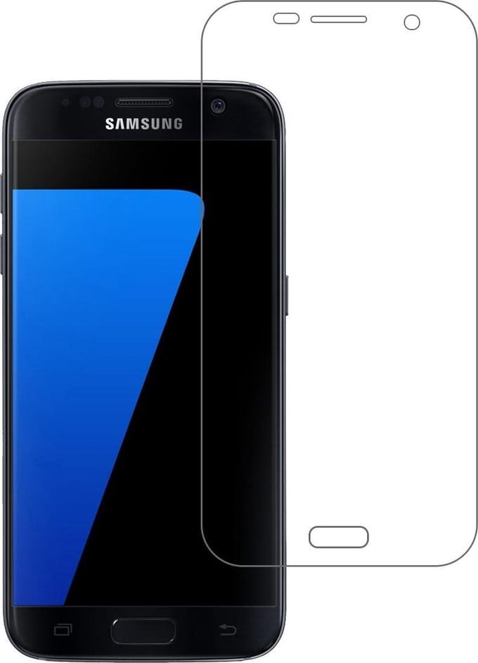 Screenprotector - Geschikt voor Samsung Galaxy S7 - Extra Sterk - Beschermglas - Gehard Glas - Tempered Glass - Screen Protector