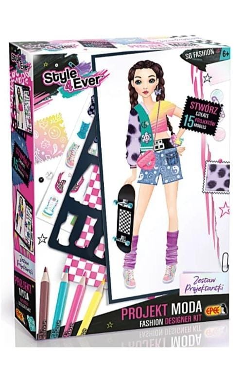 Mode Project. Ontwerpersset. Dagelijkse Stijlen
