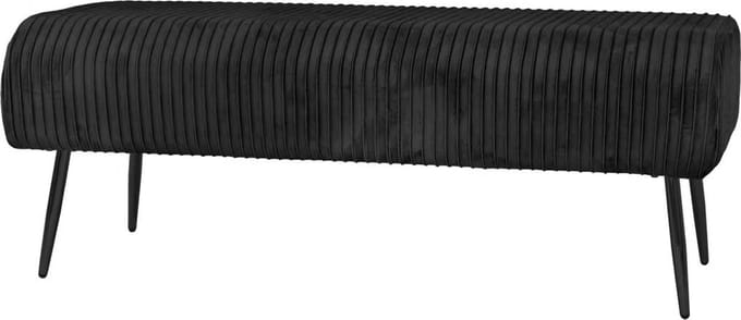Riverdale Bankje Jessie - Zwart - 129cm
