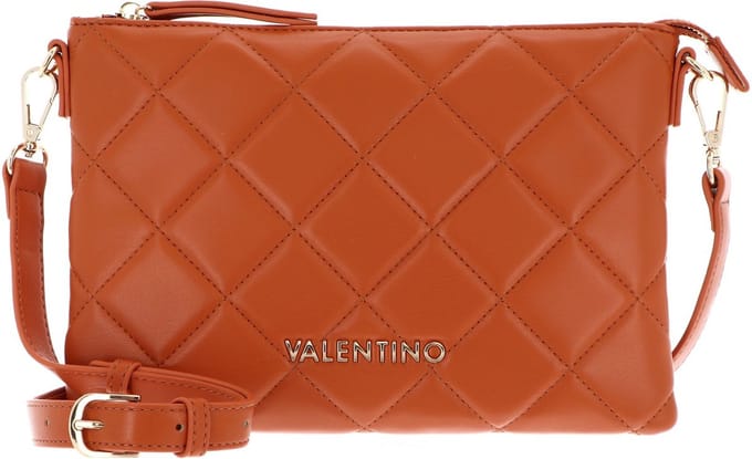 VALENTINO schoudertas avondtas Ocarina Pochette Zucca terracotta