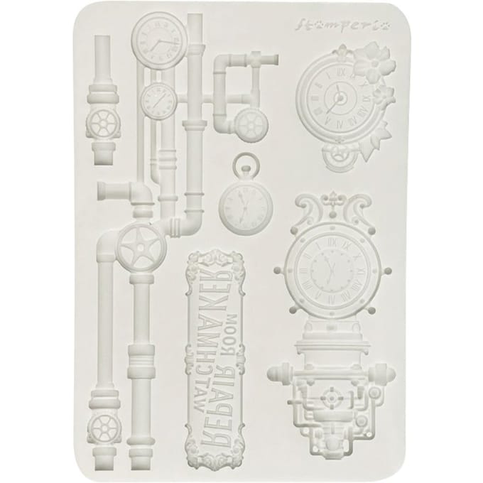 Silicon vorm A5 "Gardens of Time", Clocks and Tubes