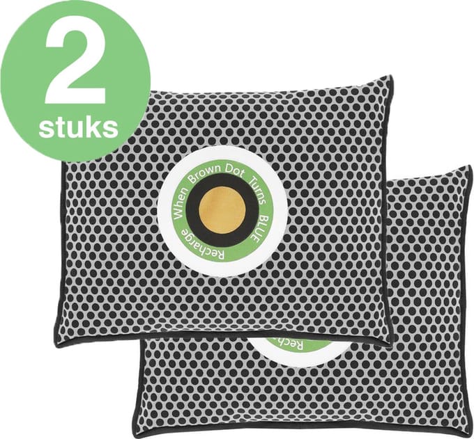 ForDig Auto Ontvochtiger (2 stuks) - Vochtopnemer - Herbruikbaar- 1 KG