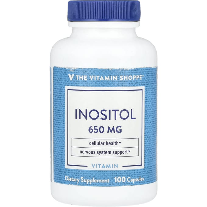 The Vitamin Shoppe, Inositol, 650 mg, 100 capsules