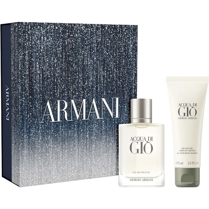 Armani Acqua di Gio Eau de Toilette 50 ml cadeauset met 75 ml douchegel