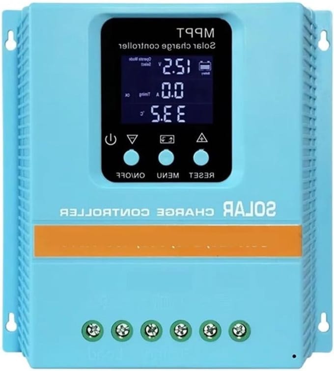 Zonnecontroller - MPPT Lader - Energiebeheer - Dubbele USB - 100A - Universeel