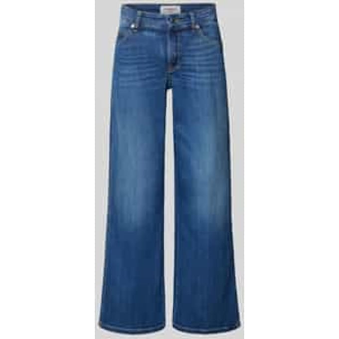 Flared jeans met 5-pocketmodel, model 'FRANCESCA'