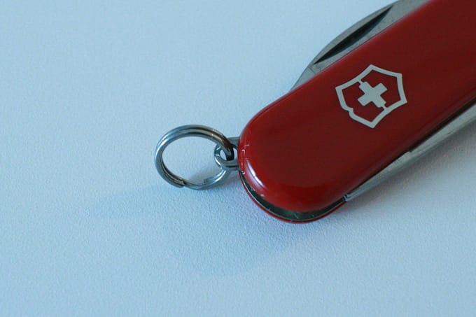 Gebroken ringen voor zakmessen Victorinox