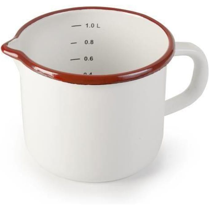 IBILI 908612 Verre Mesureur, Verre, Blanc, 12 x 12 x 11 cm