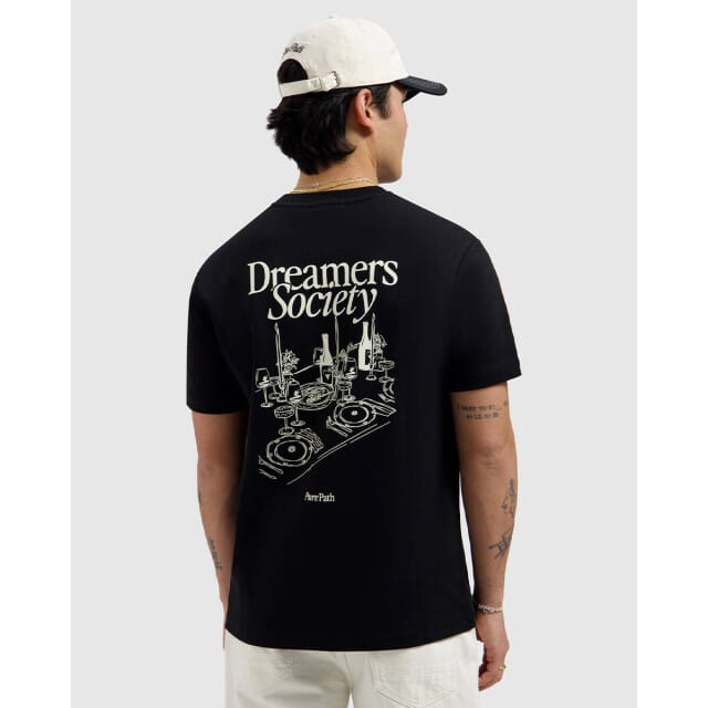 Pure Path T-shirt Dreamers Society Dinner Black  S