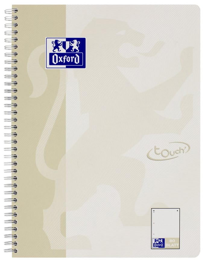 Oxford 400086495 schrijfblok & schrift A4 80 vel Geel