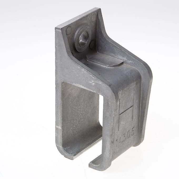 HENDERSON RAILDRAGER,ALUMINIUM VOOR WANDMONTAGE, OPEN MODEL, 1A/305